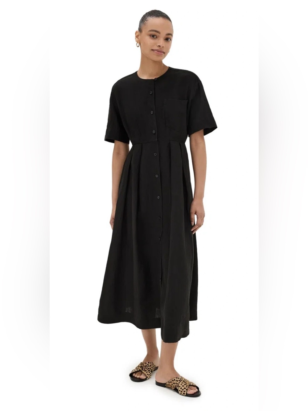 Jenni Kayne Midi Linen Day Dress